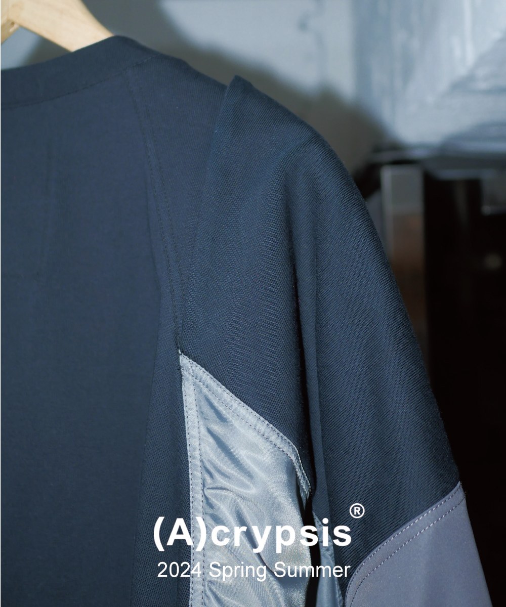Acrypsis 軍裝解構式MA-1拼接上衣