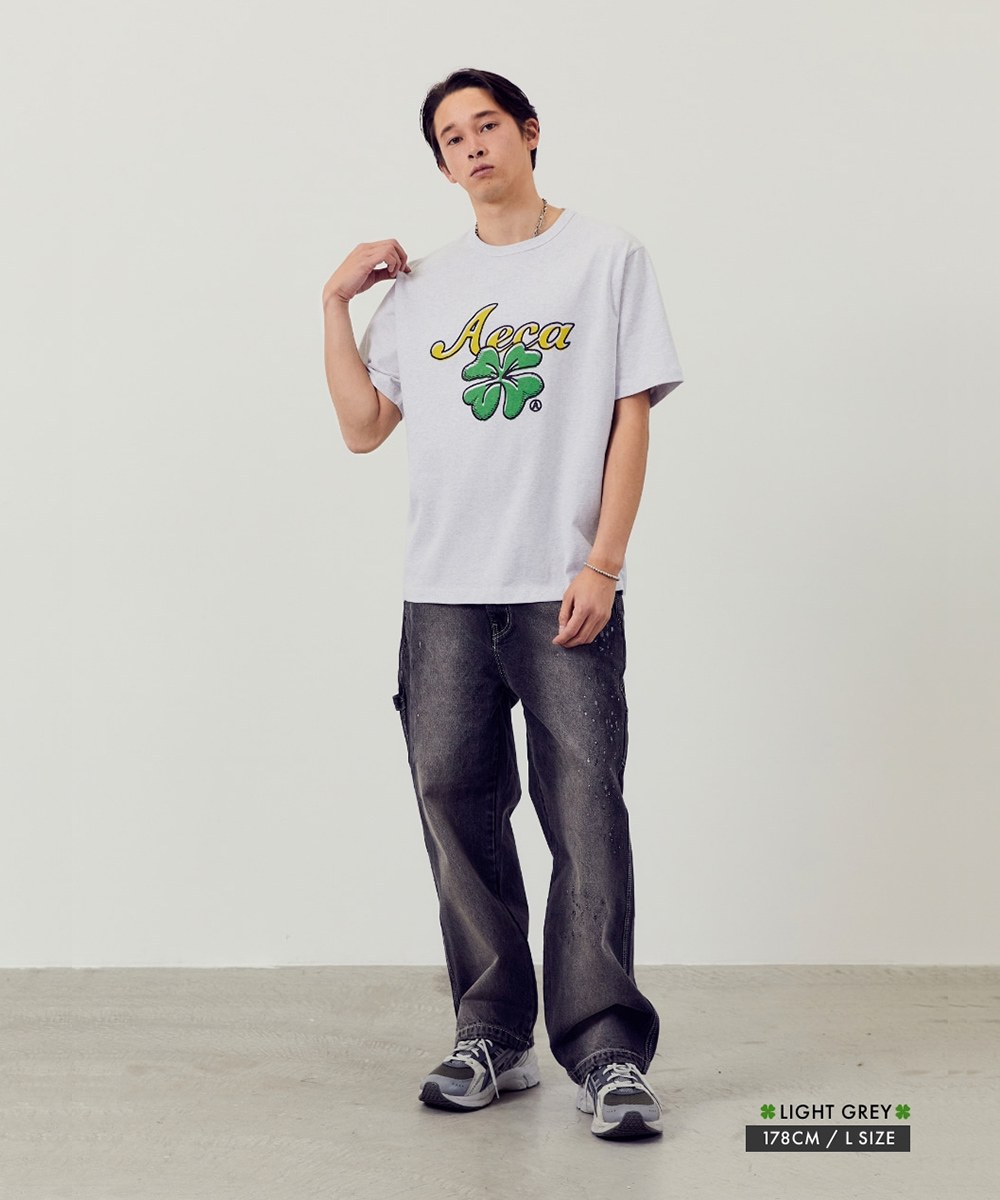 四葉草印花上衣 CLOVER FLOWER HALF SLEEVE TEE