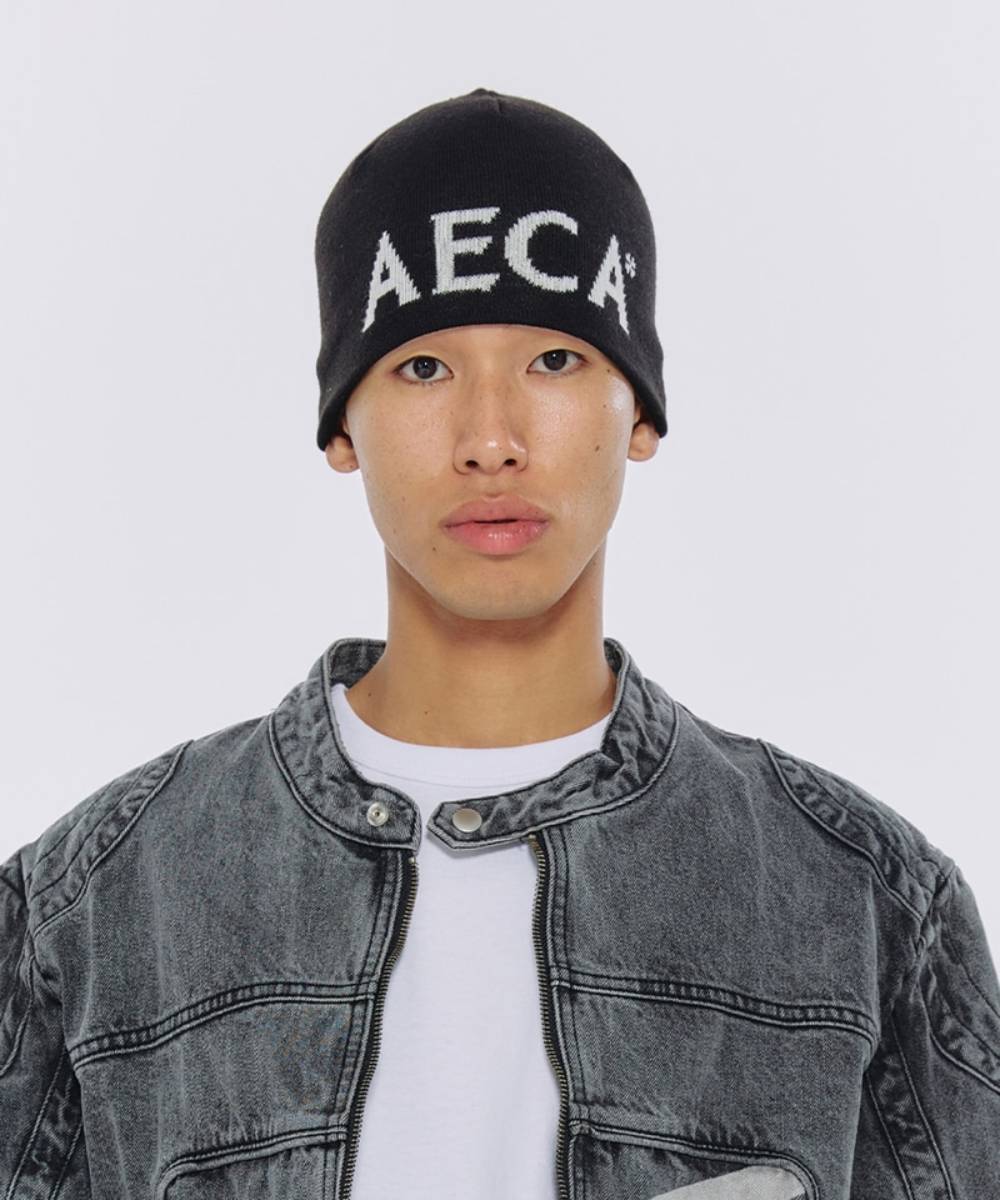 品牌LOGO毛帽 AECA LOGO BEANIE