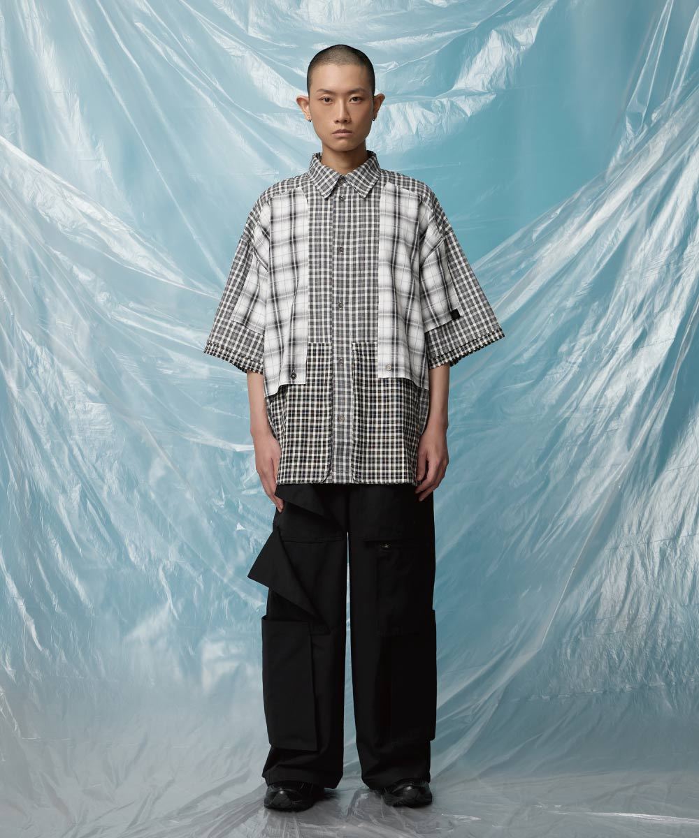 多口袋長褲 Multiple Baggy Pants