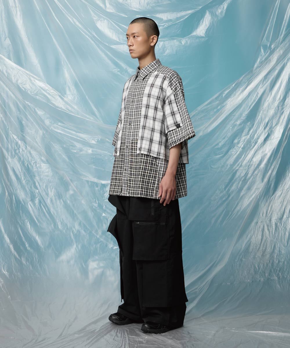 多口袋長褲 Multiple Baggy Pants