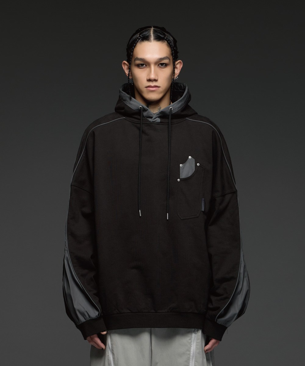 水洗口袋連帽上衣 Drives Hoodie