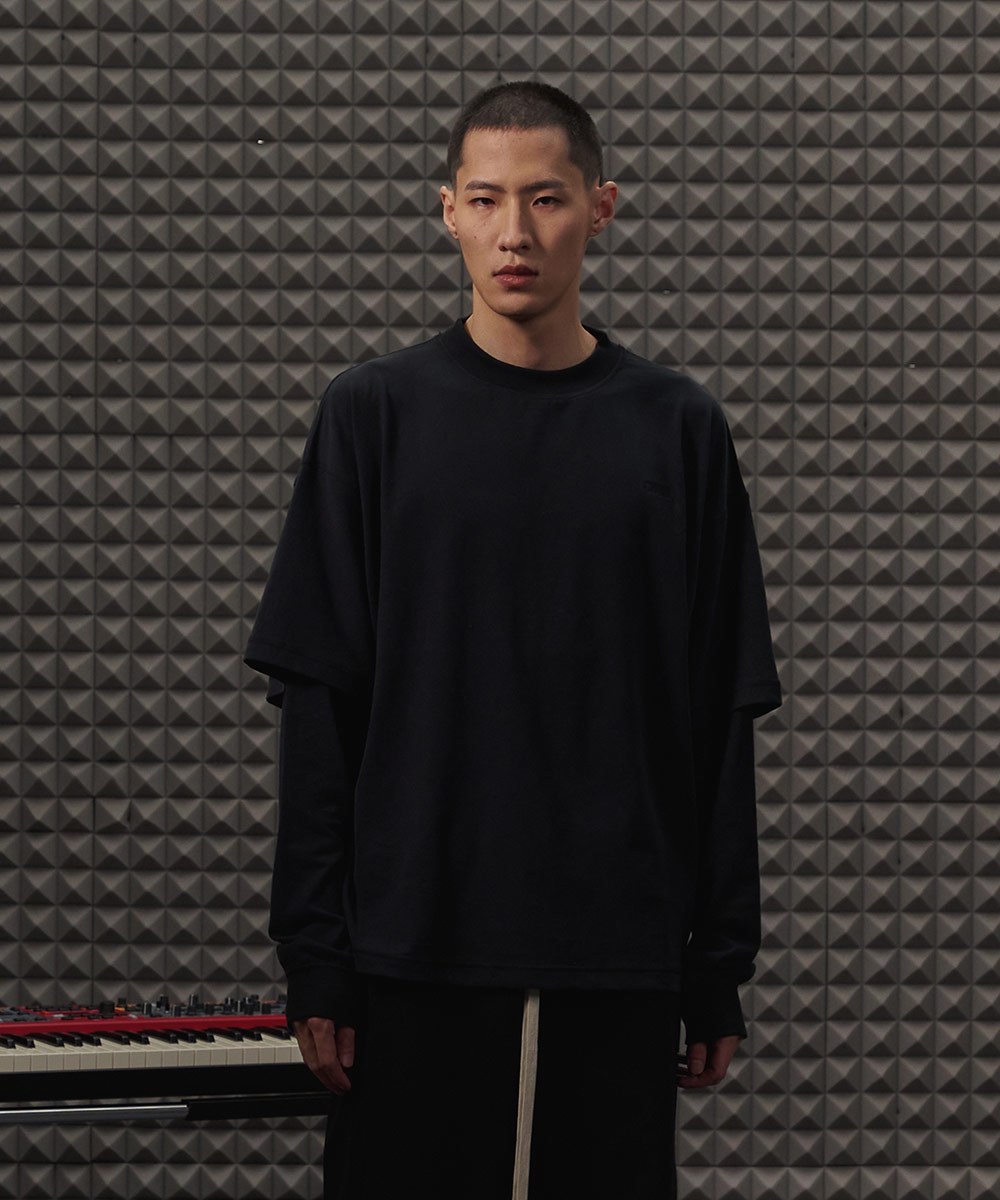 兩件式長袖 Layered Tee