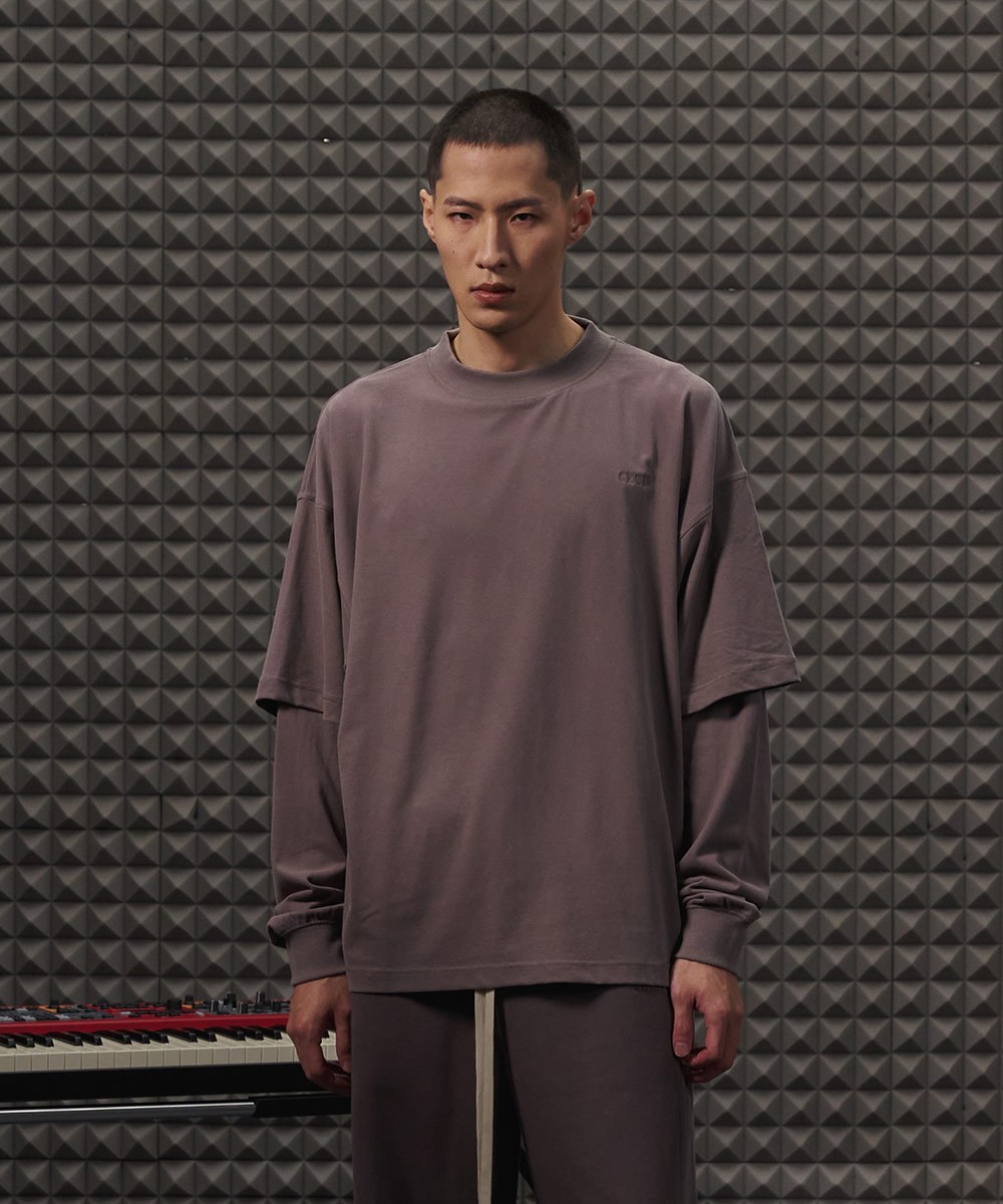 兩件式長袖 Layered Tee