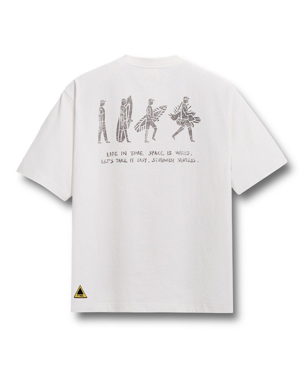 CS X FTMD 聯名印花上衣 STUBBORN MORRIS TEE