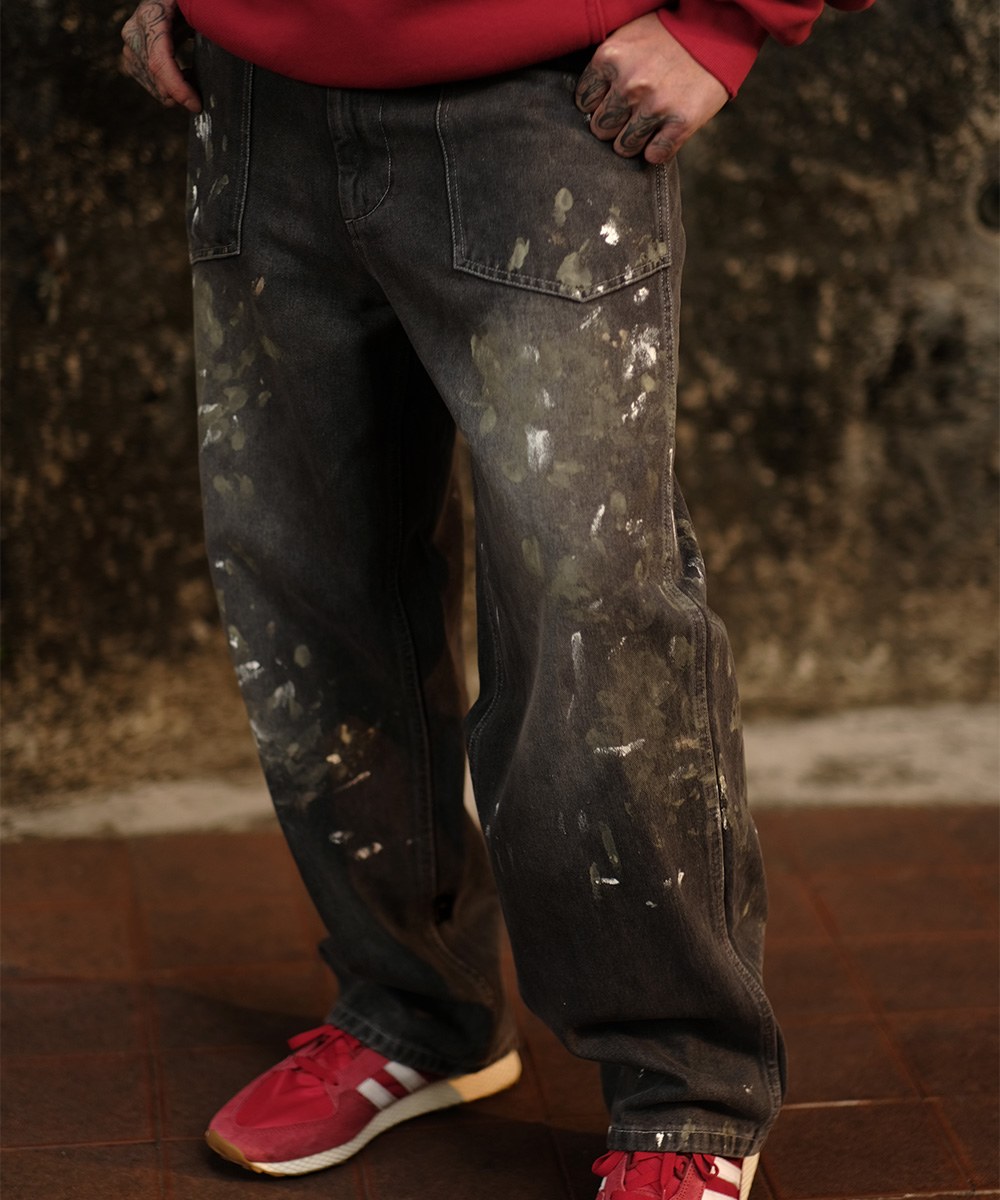 軍裝牛仔長褲 The Army Worker Pants