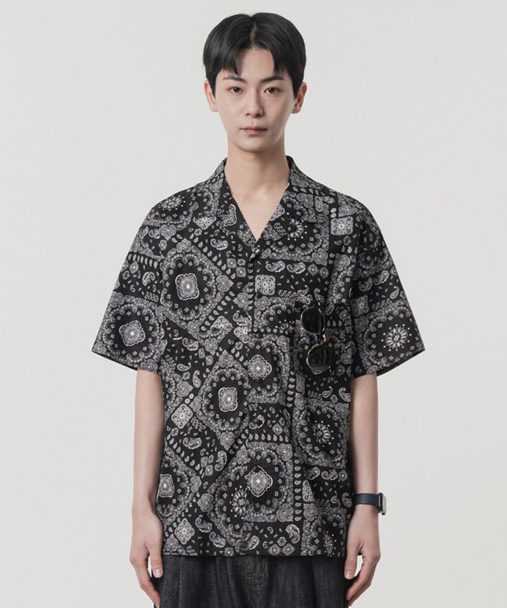 變形蟲襯衫 OBLIQUE PAISLEY SHIRT