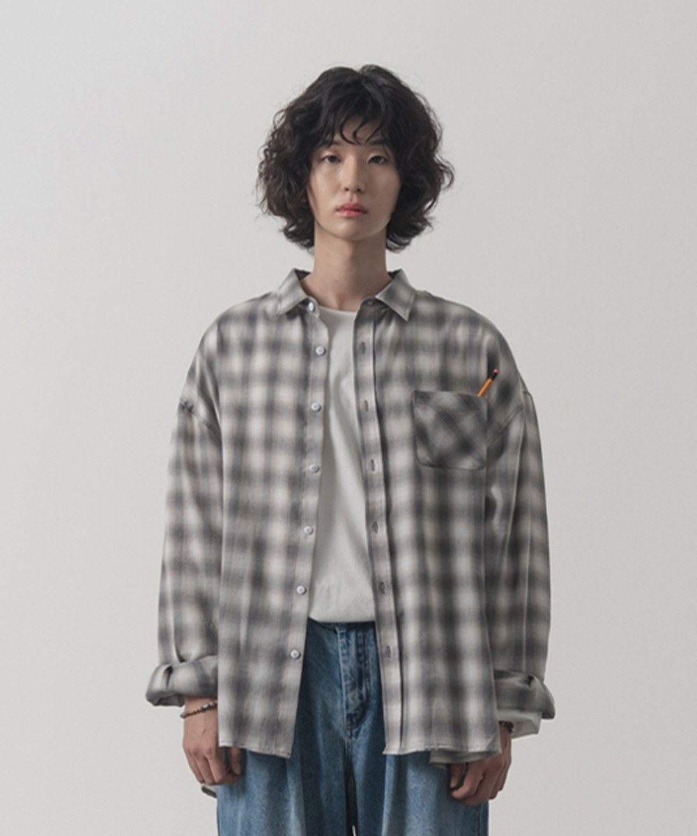 格紋襯衫 FOUR SEASONS OMBRE CHECK SHIRT