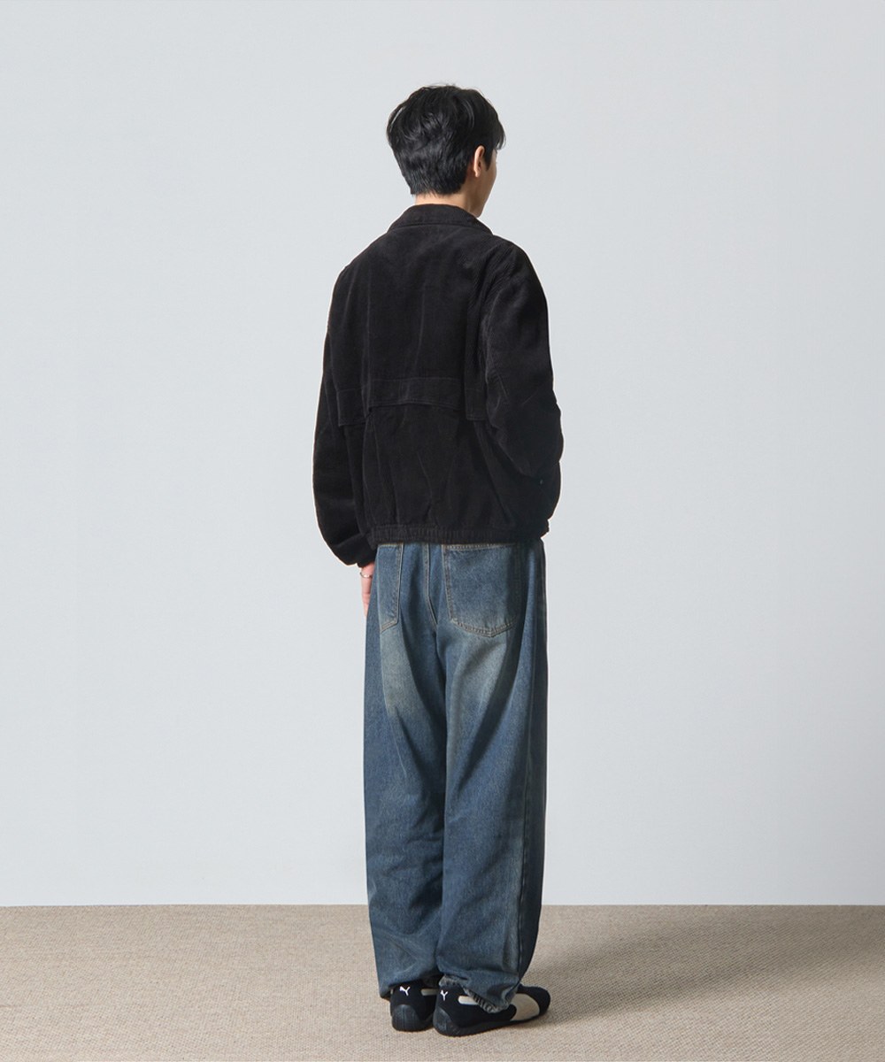 燈心絨外套 2WAY CROP CORDUROY DRIZZLER JACKET