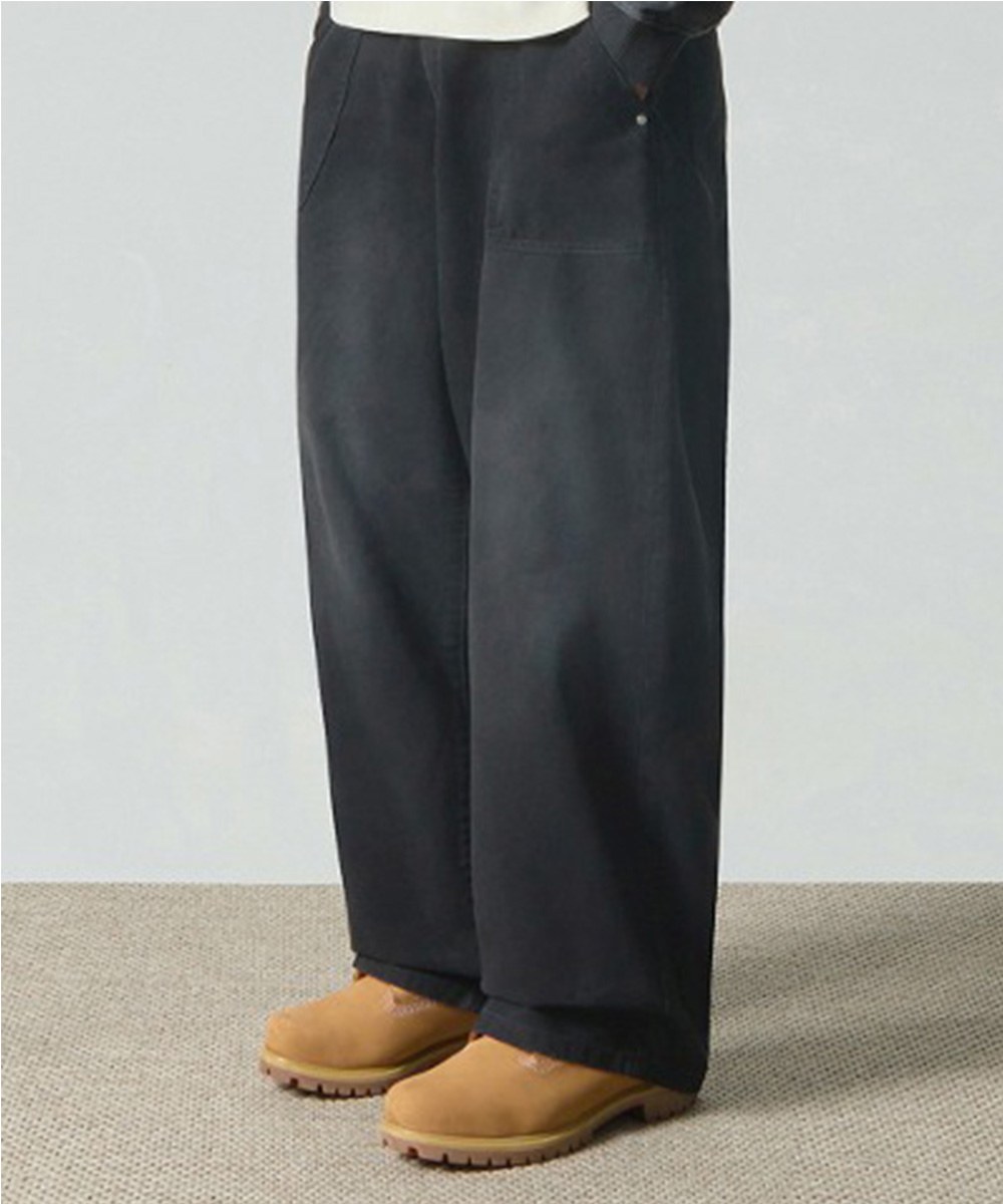 水洗休閒長褲 ESSENTIAL FADE WASHING FATIGUE PANTS