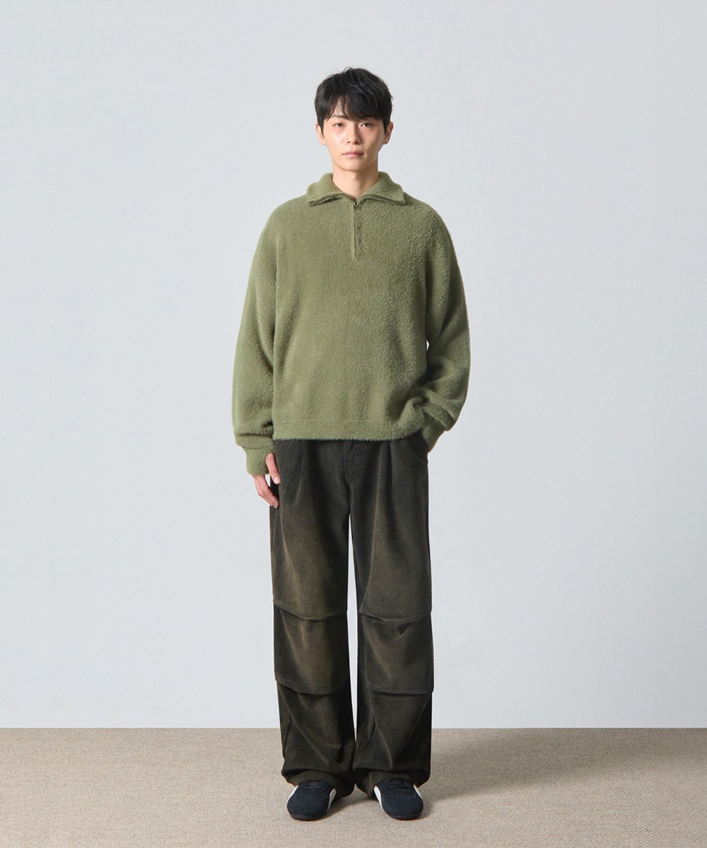 燈心絨降落傘褲 CORDUROY FADE WASHED PARACHUTE PANTS