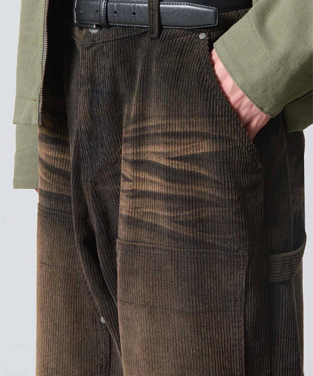 燈芯絨水洗長褲 CORDUROY FADE WASHING DOUBLE KNEE CARPENTER PANTS