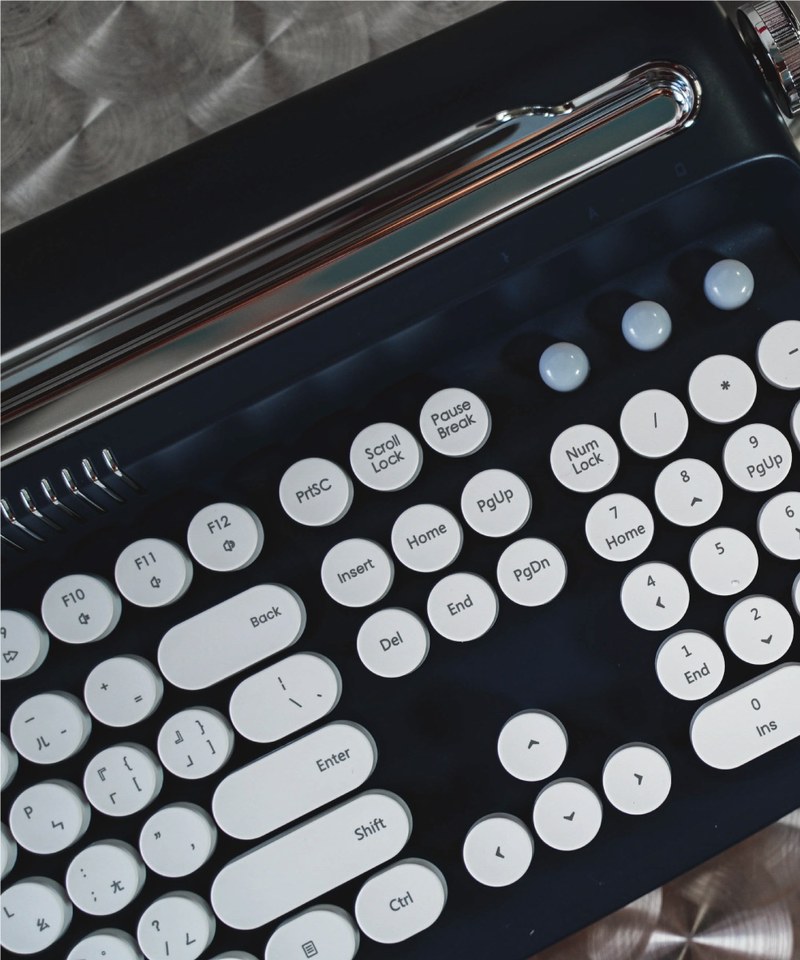 actto 復古打字機鍵盤-數字款