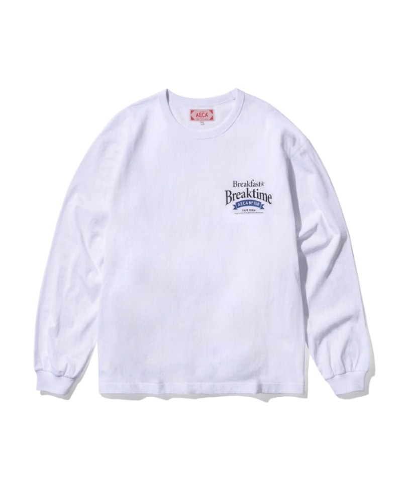 早晨印花長袖上衣 MORNING CAFE LONG SLEEVE