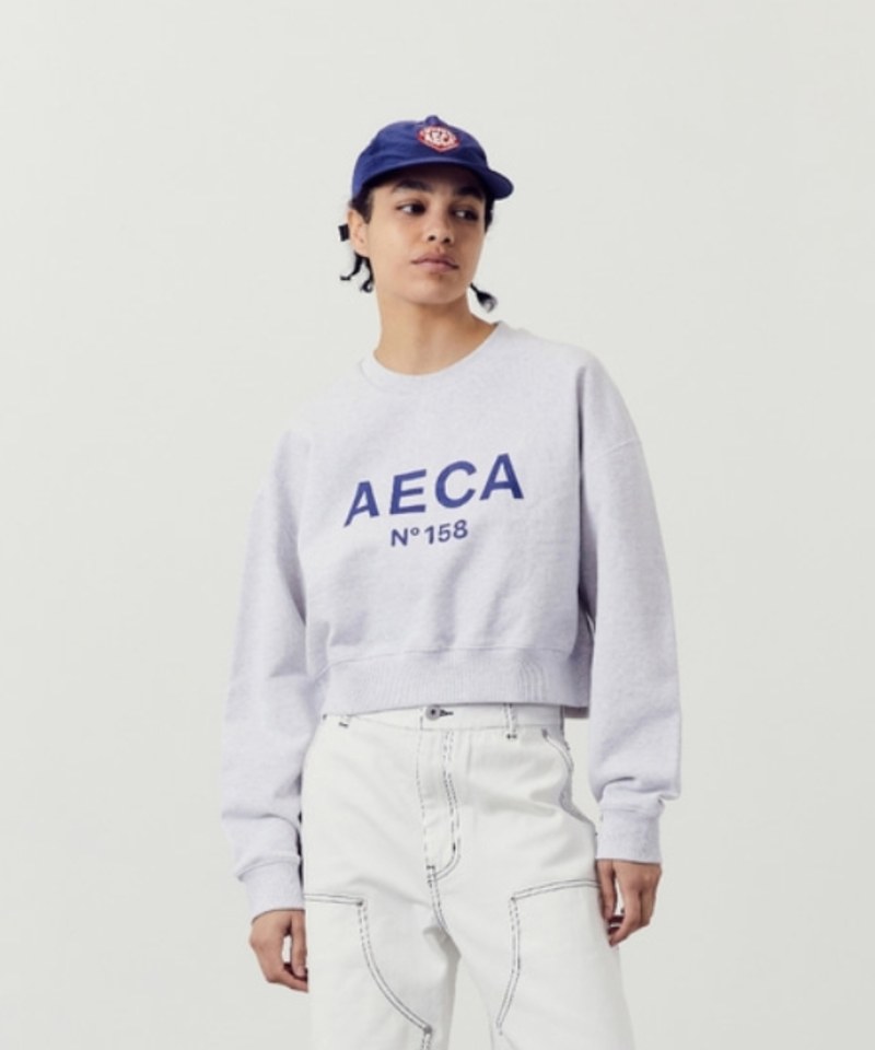 AECA0110W-242 短版上衣 BIG LOGO CROP SWEAT