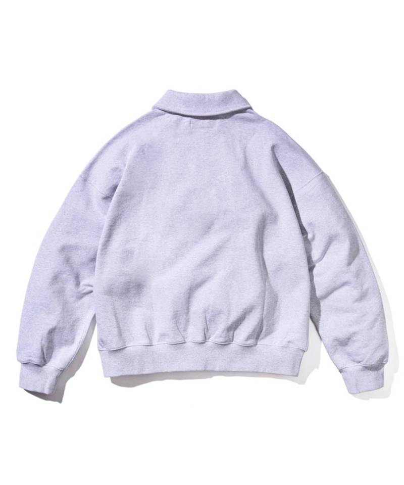 半拉鍊衛衣 EVERYDAY AECA CLOVER COLLAR SWEAT