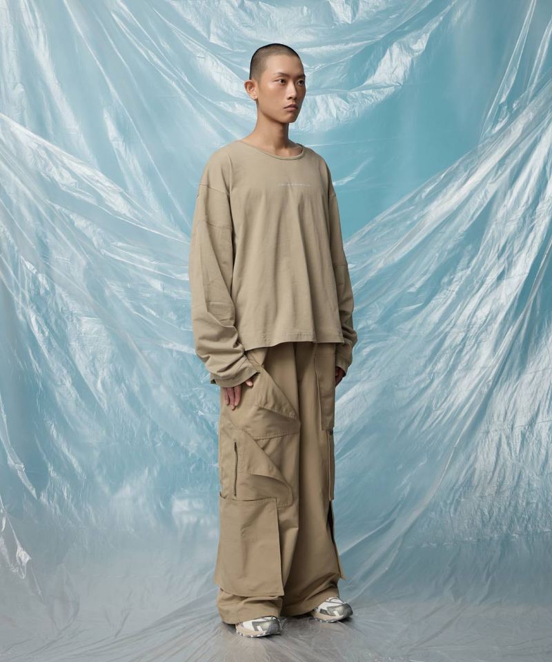 多口袋長褲 Multiple Baggy Pants