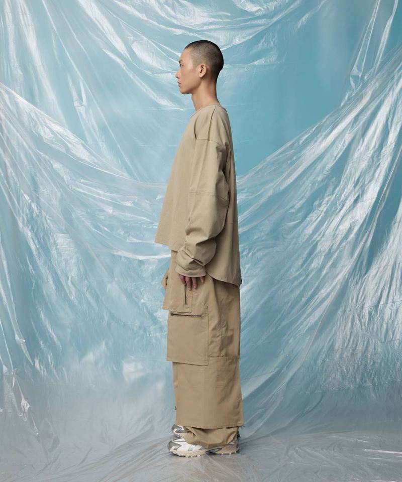 多口袋長褲 Multiple Baggy Pants