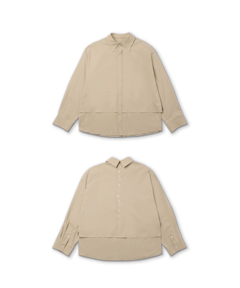 多剪裁長袖襯衫 Vagary L.S. Shirts