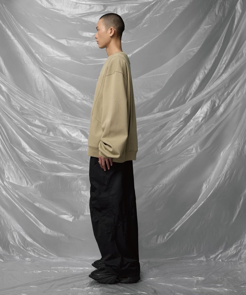 抓皺線條剪裁長褲 Pleats Pants