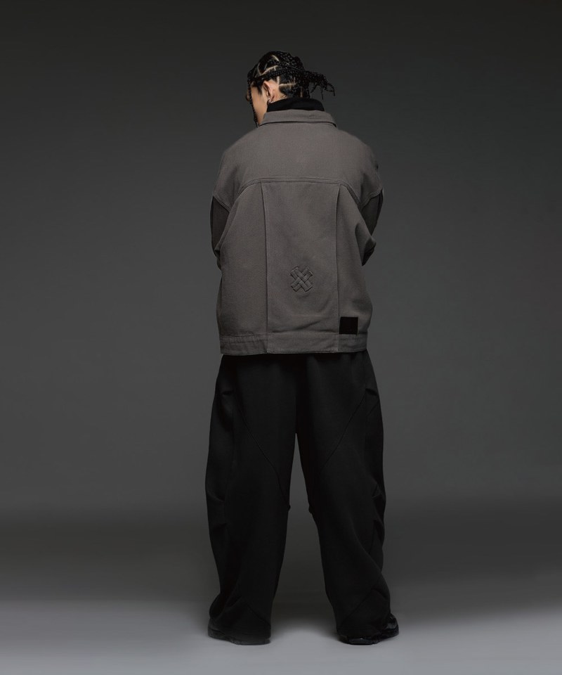 弧線棉長褲 Curved Wide Pants