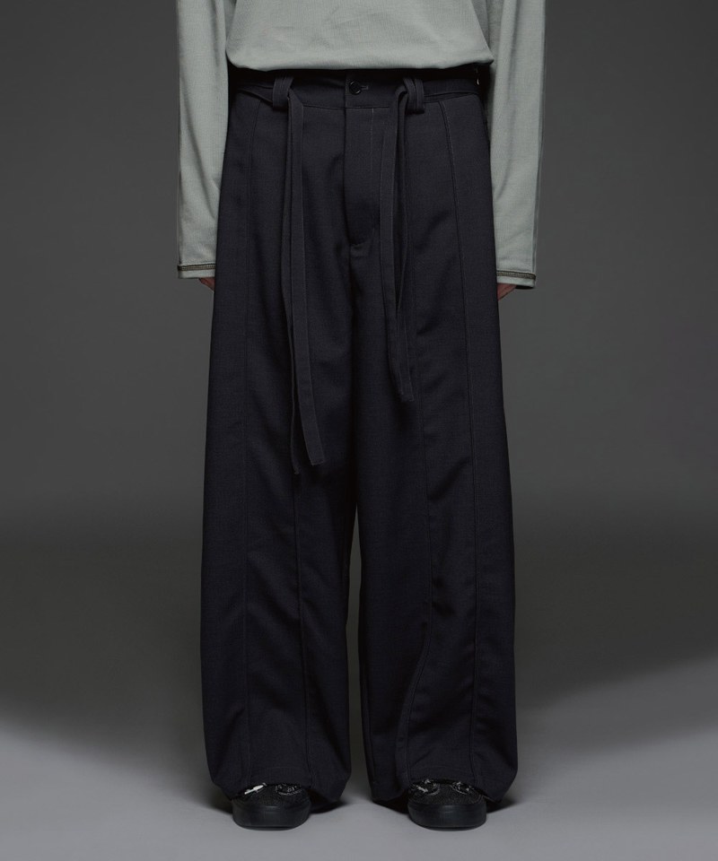 綁帶西裝長褲 Baggy Suit Pants