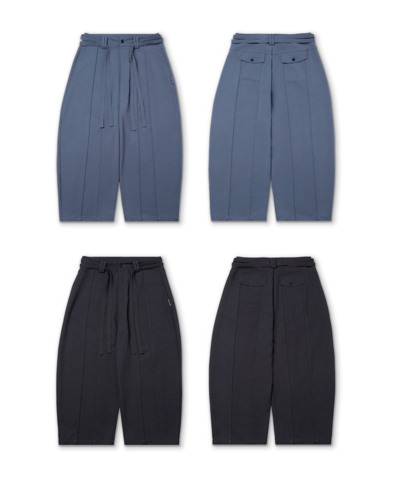 綁帶西裝長褲 Baggy Suit Pants