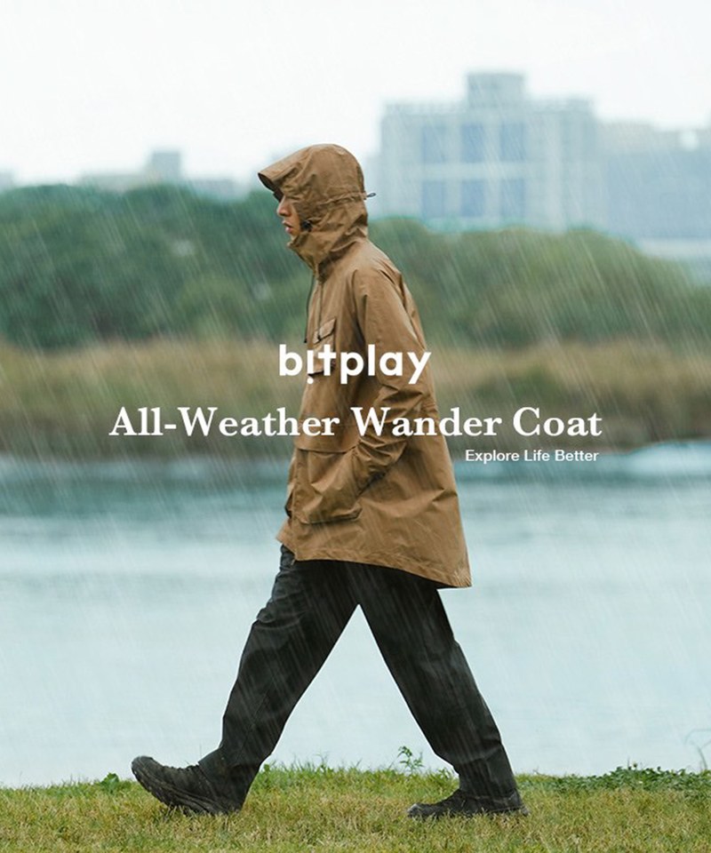 輕量防水透氣風衣 All-Weather Wander Coat