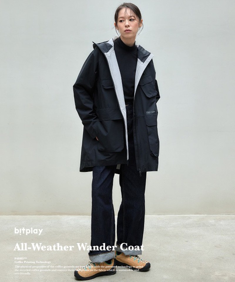 輕量防水透氣風衣 All-Weather Wander Coat
