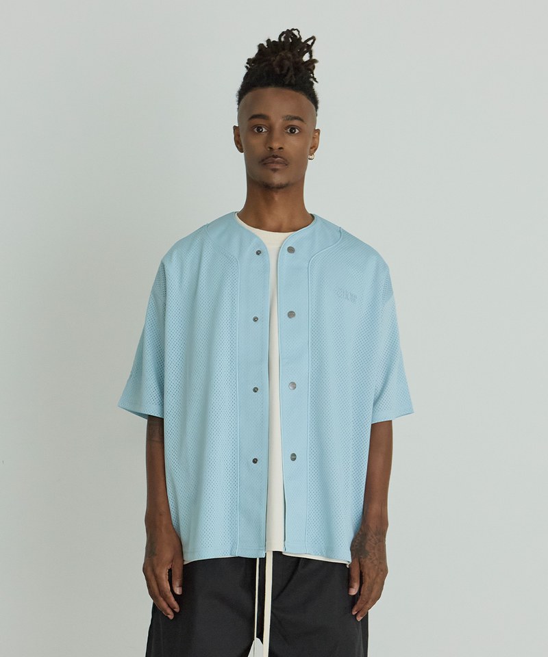 CHR9905-242 網眼棒球衫 Button-Up Jersey