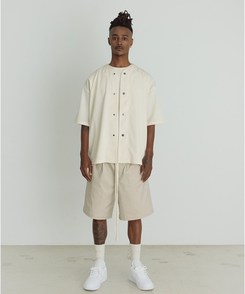 CHR9905-242 網眼棒球衫 Button-Up Jersey