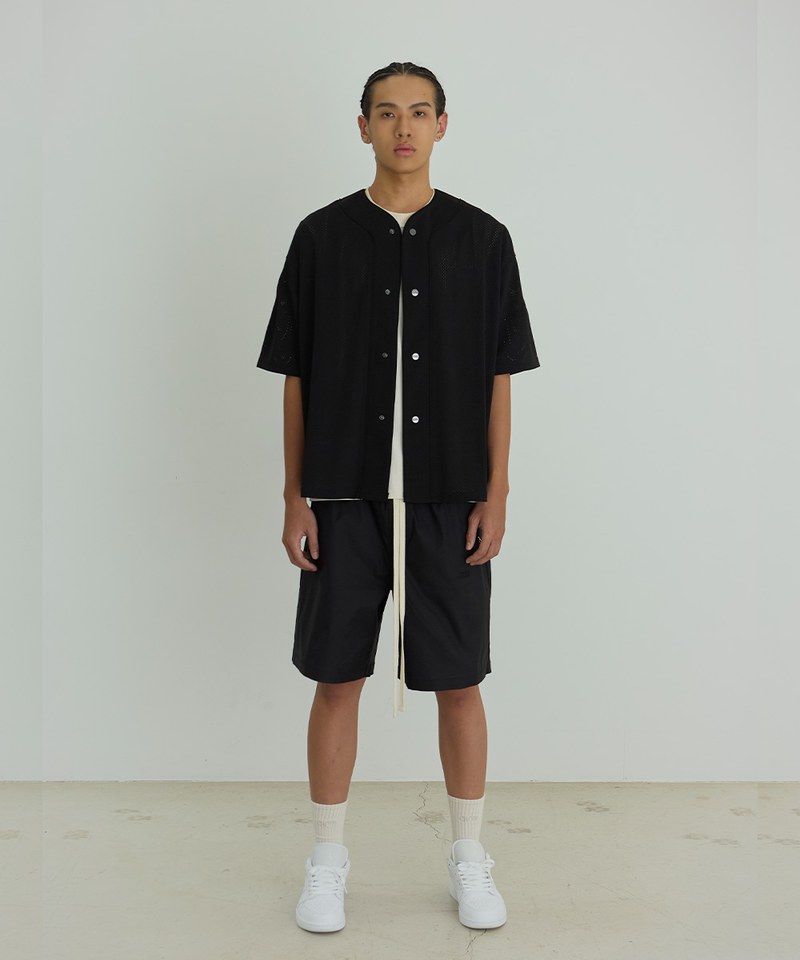 網眼棒球衫 Button-Up Jersey