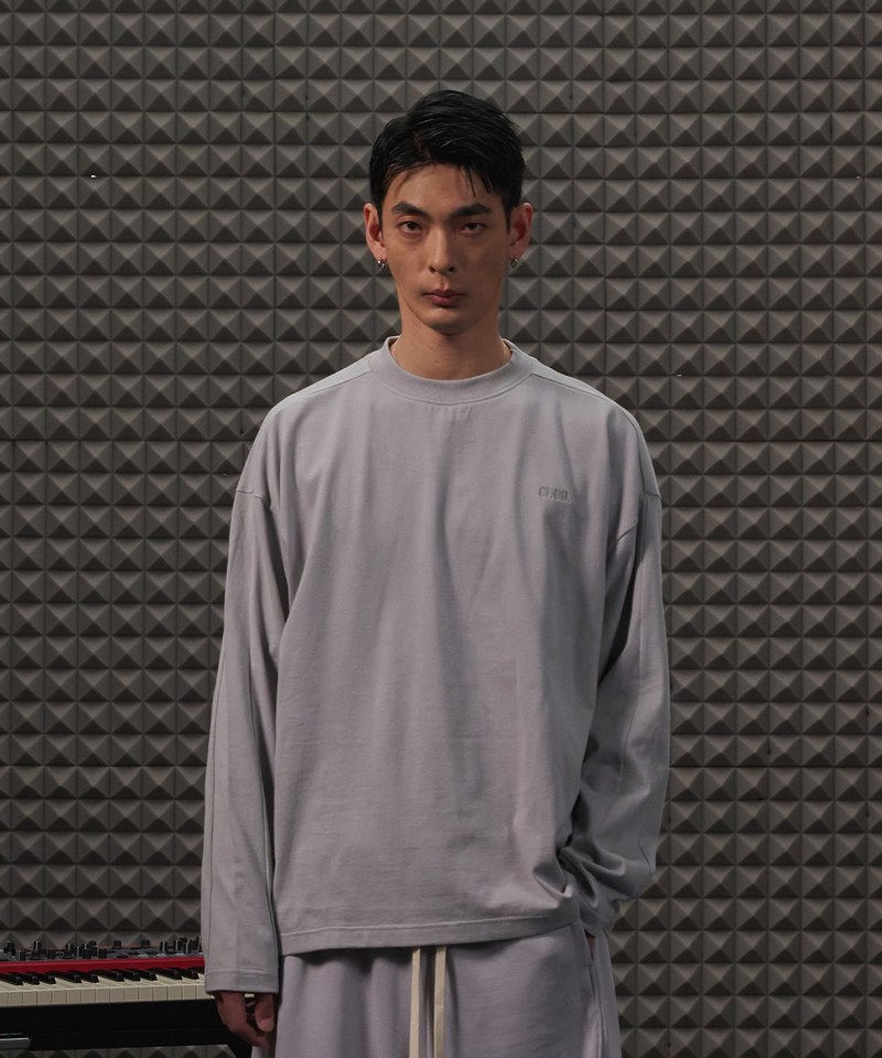 高領長袖 High Collar Long Sleeve Tee