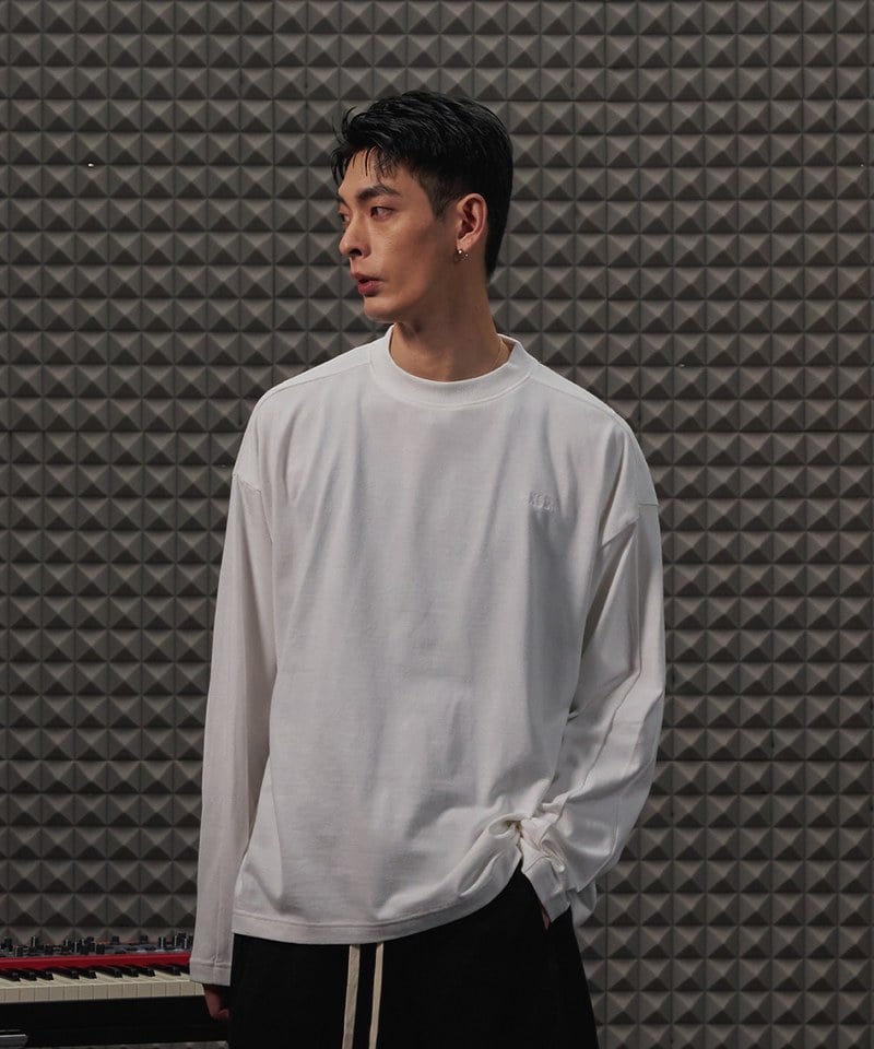 高領長袖 High Collar Long Sleeve Tee