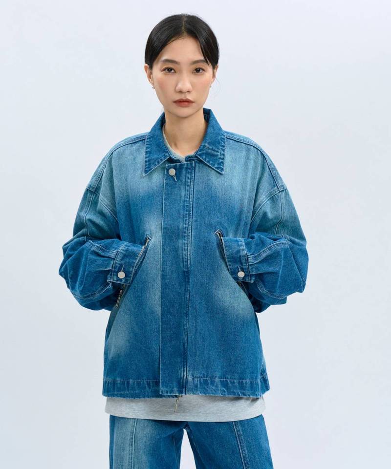 CRV1139-242 “Paid Time Off” Denim Jacket 丹寧外套