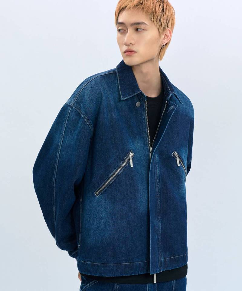 “Paid Time Off” Denim Jacket 丹寧外套