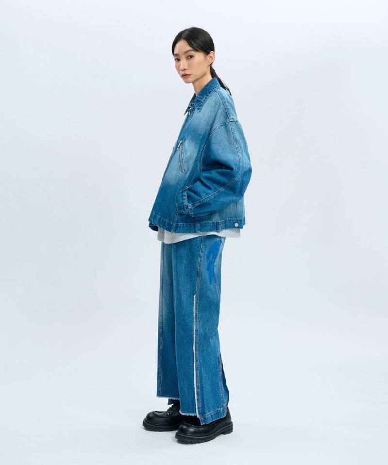 CRV1139-242 “Paid Time Off” Denim Jacket 丹寧外套