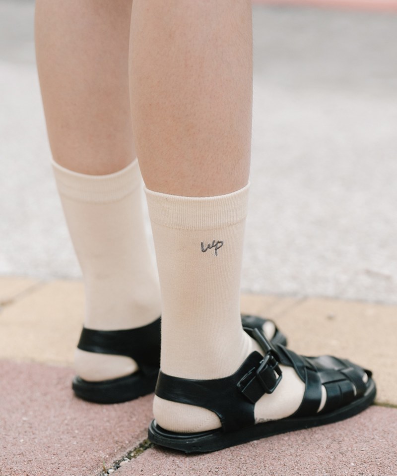 VCP聯名繡花logo襪子