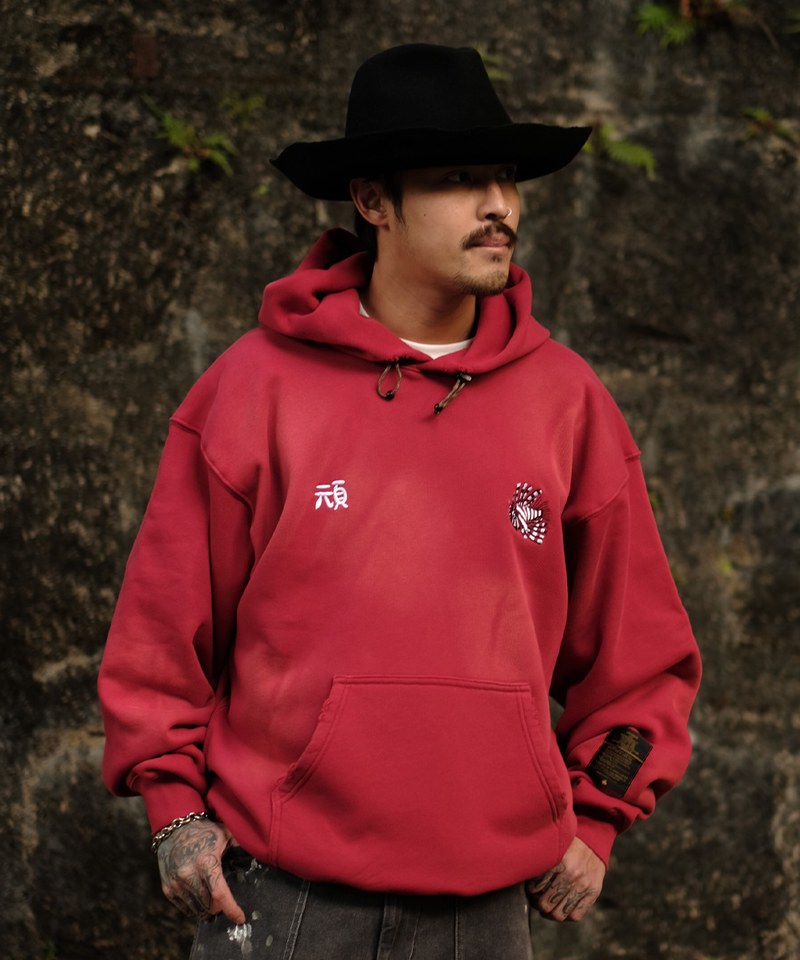 CSB0703-242 獅子魚刺繡帽TEE The Souvenir Hoodie