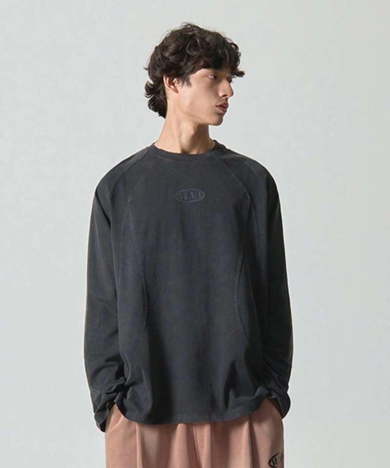 DMB0107-242 長袖上衣 VLAD PIGMENT SLASH LONG SLEEVE T-SHIRT