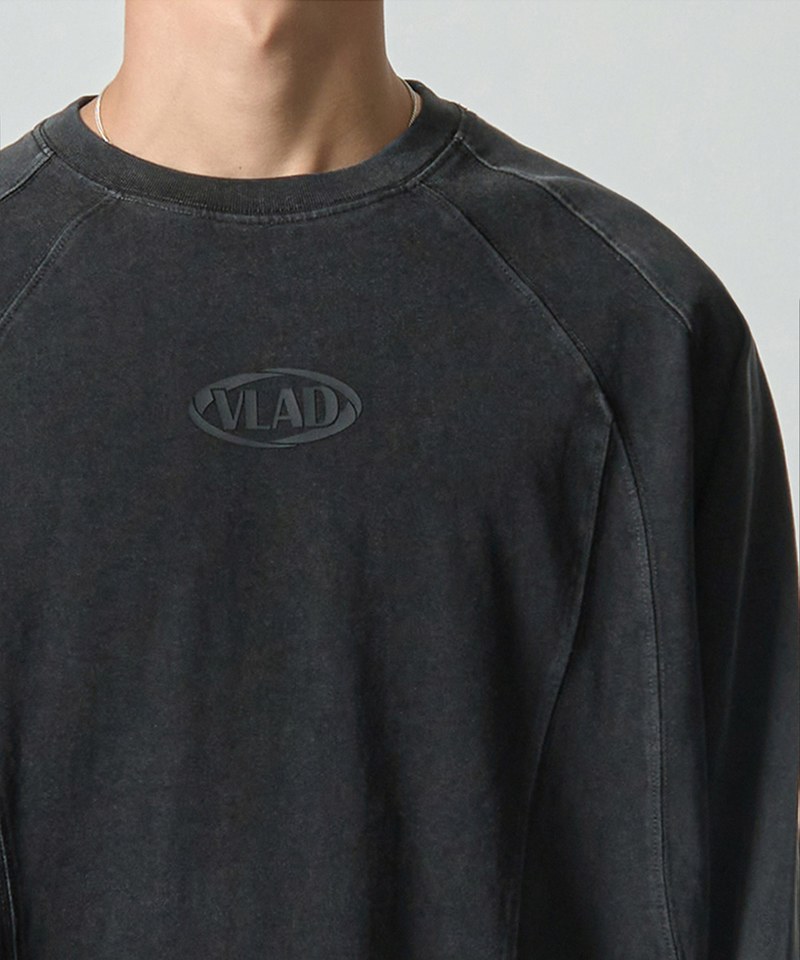 DMB0107-242 長袖上衣 VLAD PIGMENT SLASH LONG SLEEVE T-SHIRT