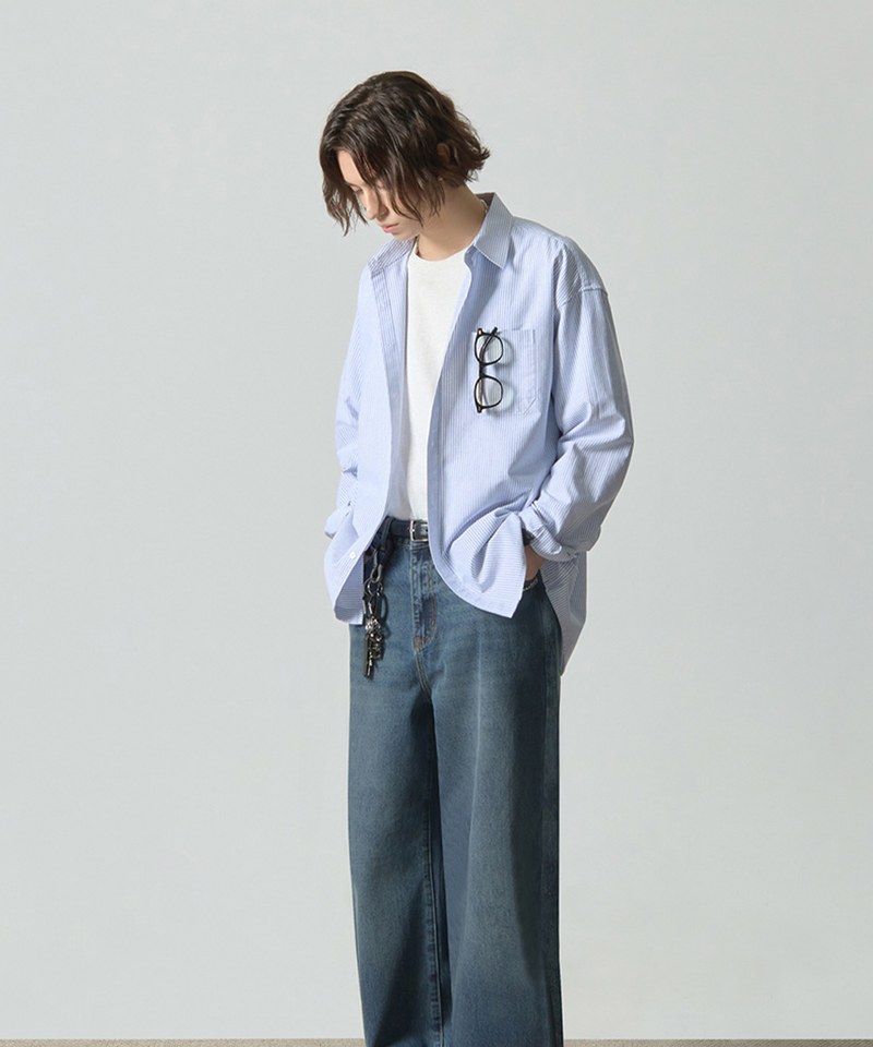 條紋襯衫 ASI ESSENTIAL STRIPE SHIRT