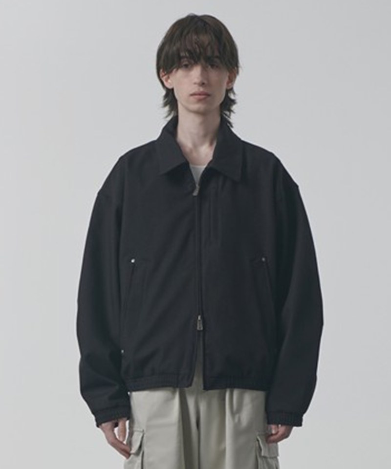 DMB1114-232 短版夾克 2WAY DOUBLE LAYER CROPPED BLOUSON JACKET