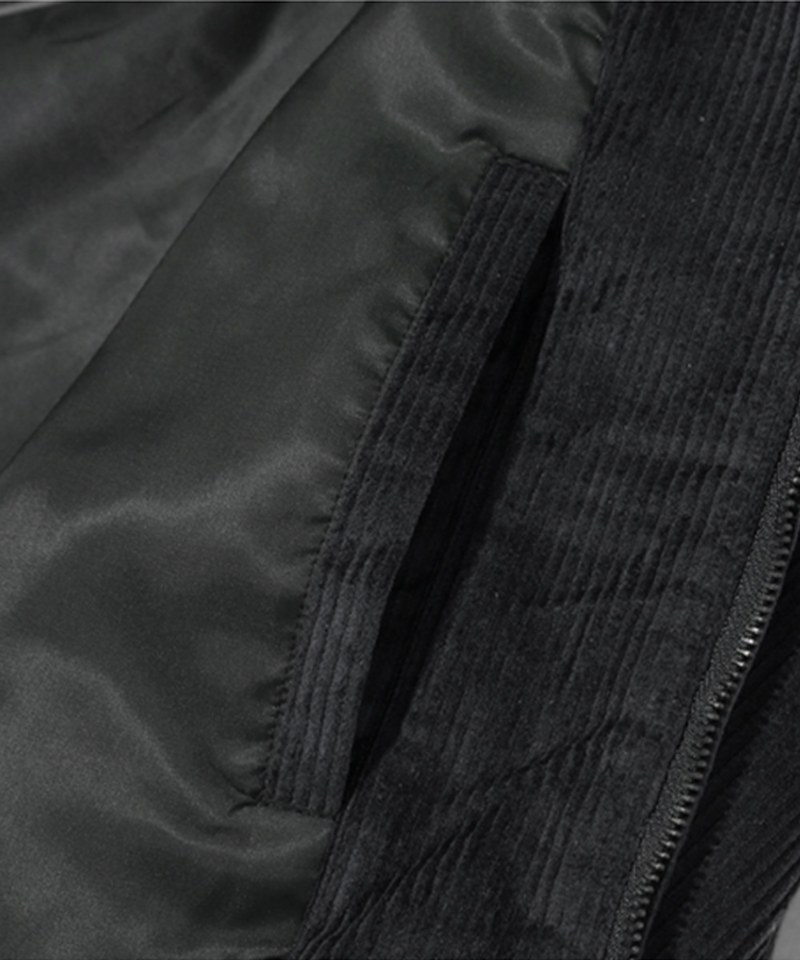 燈心絨外套 2WAY CROP CORDUROY DRIZZLER JACKET