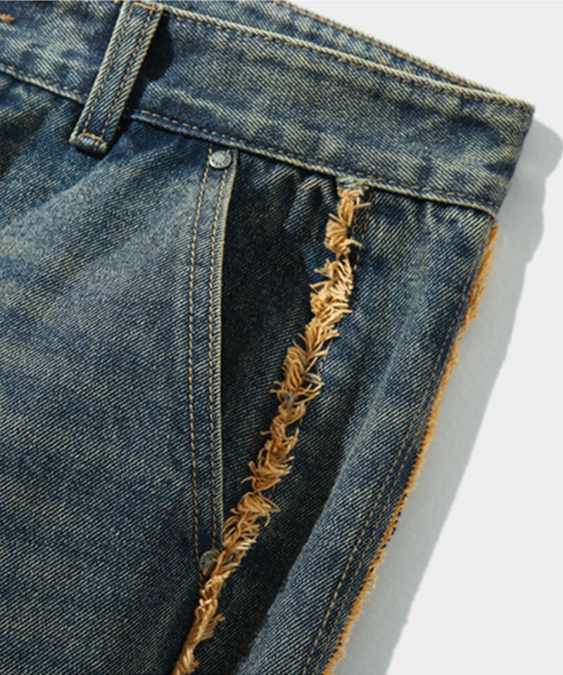 復古牛仔長褲 BIOWASHING VTG WESTERN DENIM PANTS