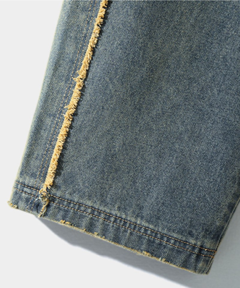 復古牛仔長褲 BIOWASHING VTG WESTERN DENIM PANTS