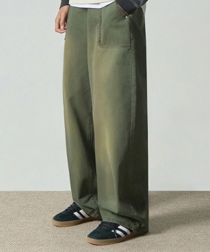 DMB1617-242 水洗休閒長褲 ESSENTIAL FADE WASHING FATIGUE PANTS