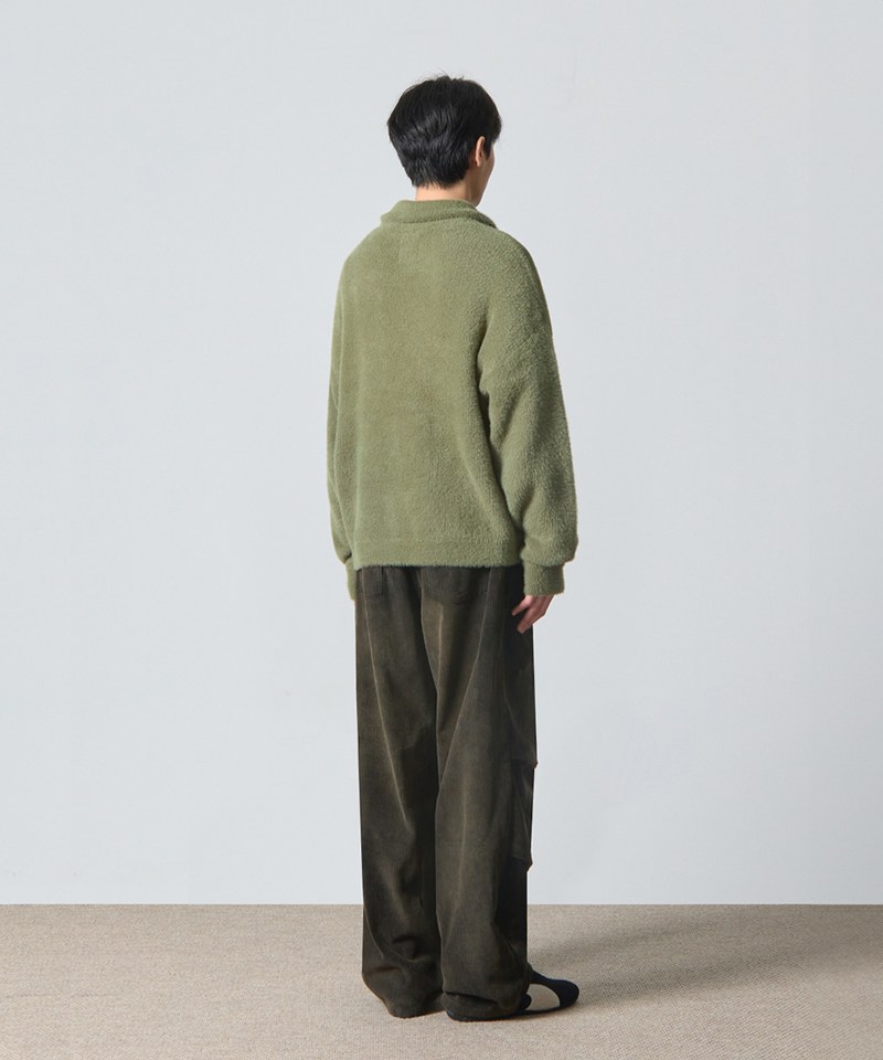 燈心絨降落傘褲 CORDUROY FADE WASHED PARACHUTE PANTS