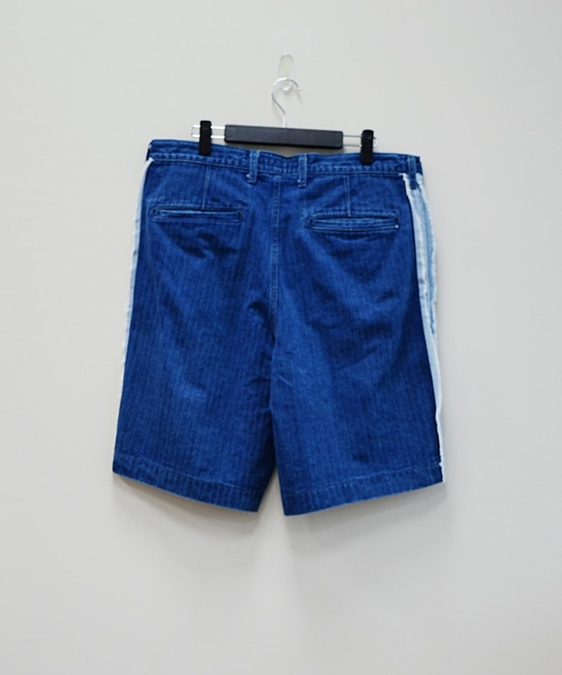 FDM1710-241 SIDE OBI SHORT PANTS 3YR WASH