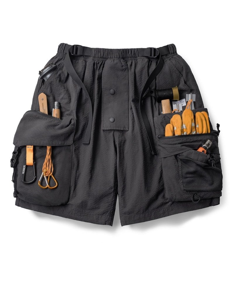 FLT1706-241 皺化條紋P44機能戰術短褲 Seersucker Utility P44 shorts